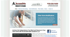 Desktop Screenshot of accessiblebathsolutions.com